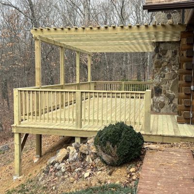 Specialty Services by MRC Restoration, including deck reconstruction and building services for outdoor living spaces.